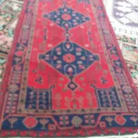فرش دست بافت قدیمی طول ۳ متر،عرض ۱۵۵
