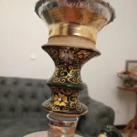 قلیان برنجی کار دست استاد قلیون برنجی کامل|کلکسیون و سرگرمی|اندیشه, اندیشه فاز ۳|دیوار