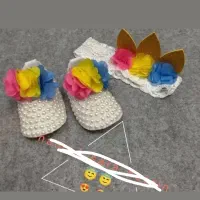 پاپوش نوزاد مرواریدی|کفش و لباس بچه|اسلام‌شهر, شهرک مهدیه|دیوار