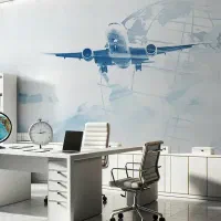 کارمند خانم منشی روابط عمومی بالا اژانس هواپیمایی