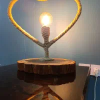 آباژور و چراغ رومیزی روستیک