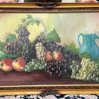 تابلو زیبا نقاشی میوه