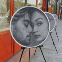 تابلو میخ و نخ استرینگ آرت کادو هدیه تولد