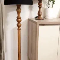 آباژور خراطی آباژور چوبی کنارسالنی خراطی چوبی