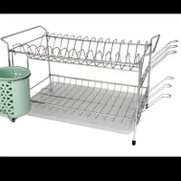ابچکان ۲طبقه روی سینک سما|آب‌چکان و نظم‌دهنده ظروف|تهران, آذری|دیوار
