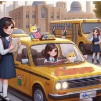 سرویس مدرسه دخترانه در رشت