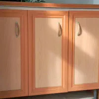 کابینت آماده آشپزخانه ام دی اف|مصالح و تجهیزات ساختمان|کرج, برغان|دیوار