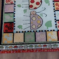 یه تیر و دو نشون گلیم اصیل + فرش کودک شاد|فرش|بابل, |دیوار