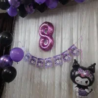 تم کرومی شامل ریسه کرومی بادکنک کرومی وعدد ۸|صنایع دستی و سایر لوازم تزئینی|مشهد, حجاب (شهرک غرب)|دیوار