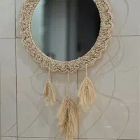 آینه مکرومه ای