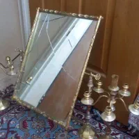 یک جفت شمعدان واینه برنج