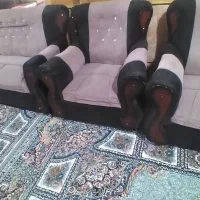 مبل ۷نفره سالم|مبلمان خانگی و میز عسلی|زاهدان, |دیوار