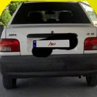 خودروی پراید مدل ۹۷ سفید روغنی
