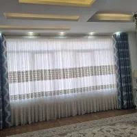 پرده نو وتمیز وزیبا