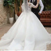 لباس عروس مزون دوزی شده|لباس|قزوین, |دیوار