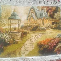 تابلوفرش دستباف کلک و ابریشم