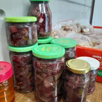 ترشی بادمجان و کلم سرکه ای خانگی