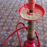 قلیان با چوب گردو