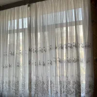 دو عدد پرده ترک اصل ترک|پرده، رانر، رومیزی|تهران, شهرک مخابرات|دیوار