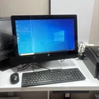 سیستم حسابداری HP همراه با کیبورد و موس اصل
