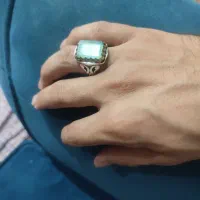 انگشتر نقره عقیق کبود|جواهرات|تهران, گاندی|دیوار