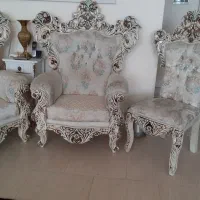 مبلمان سلطنتی به همراه میز وعسلی بدون ایراد|مبلمان خانگی و میز عسلی|سبزوار, امیر کبیر|دیوار