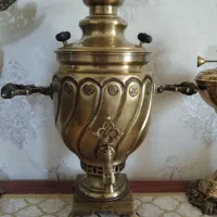 سماور روسی قدیمی زغالی