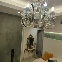 لوستر تمام کریستال|لوستر و چراغ آویز|کرج, کوی کارمندان شمالی|دیوار