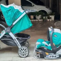 ست کالسکه چیکوبراوو وکریرچیکومدلKeyfit30کم استفاده