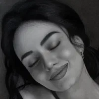 نقاشی و طراحی چهره سیاه قلم