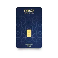 شمش طلا 24 عیار اکسیراز مدل 1G