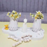 سفارش سفره هفت سین ، شمع و مجسمه ۳۰ هزار تومان|مجسمه، تندیس، ماکت|لاهیجان, شیشه گران|دیوار