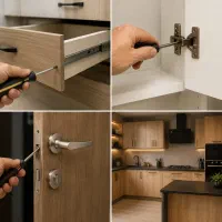 ساخت و تعمیرات مبلمان/کابینت/ کمد/درب