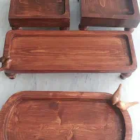 سرویس پذیرایی چوب گردو