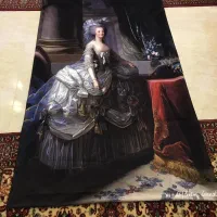تابلو طرح نقاشی تپستری فرانسوی آنتیک بکدراپ آنتیک|کلکسیون اشیاء عتیقه|تهران, اقدسیه|دیوار