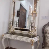 آیینه و شمعدون کارکرده