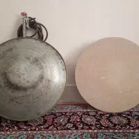 تابه گازی و سینی  و خنک نان محلی