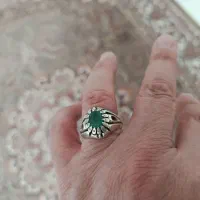 انگشتر زمرد کلمبیا|جواهرات|سقز, |دیوار