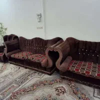 مبل 7 نفره سلطنتی|مبلمان خانگی و میز عسلی|بافق, |دیوار