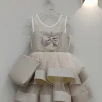 لباس تور دخترانه،بچگانه مجلسی
