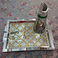 آینه کاری دکوراتیو قاب آینه برش ترنج قاب|خدمات پیشه و مهارت|شیراز, شاهچراغ|دیوار