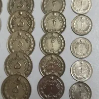 مجموعه 25 عددی از سکه های پهلوی مطابق توضیحات|کلکسیون سکه، تمبر، اسکناس|کرج, گوهردشت|دیوار