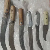 چاقوی قصابی جنس فنر قدیمی هست بفروش میرسد