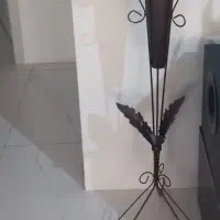 دوعدد گلدان فلزی