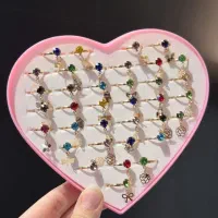 انگشتر بچگانه فانتزی فلزی|جواهرات|خرمآباد, |دیوار