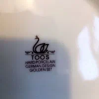 کیک خوری پنیرخوری سوفله خوری چینی توس طرح آلمان|ظروف سرو و پذیرایی|قم, پشت انبار نفت|دیوار