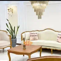 مبل فرانسوی شرکتی ب همراه دفترچه قسط اونم بدون چک|مبلمان خانگی و میز عسلی|قزوین, |دیوار