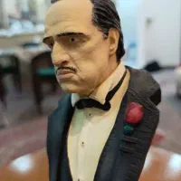 مجسمه طرح پدرخوانده فیلم The Godfather|مجسمه، تندیس، ماکت|زنجان, |دیوار