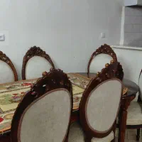 میز غذاخوری شش نفره