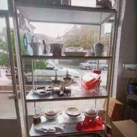 فروش قفسه فلزی در حد نو